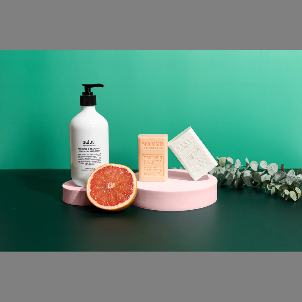 Being used in the shower